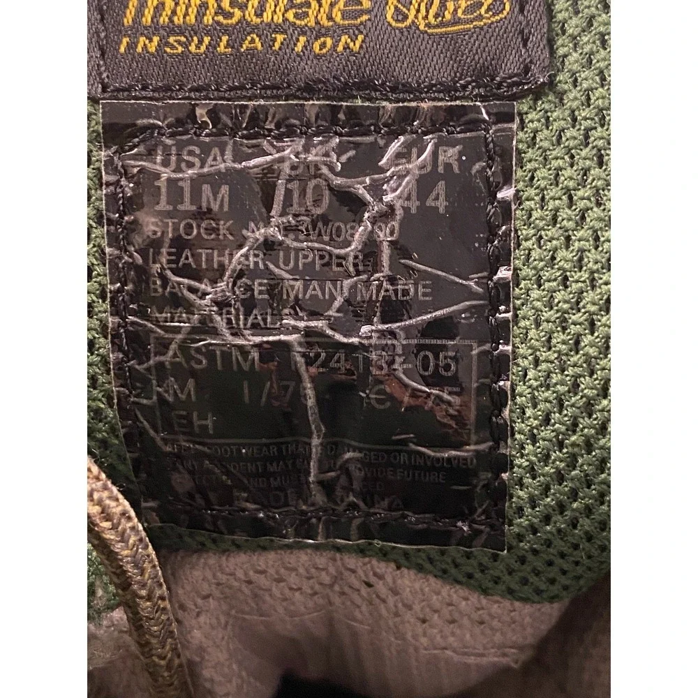 Wolverine Gore-Tex Thinsulate Steel Toe Camo & Leather  Men's 11M Boots